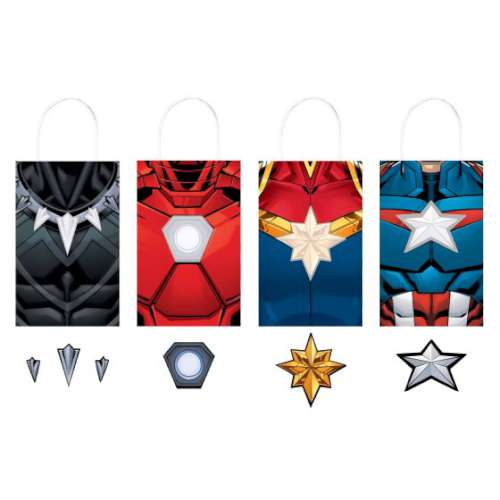 Avengers Kraft Loot Bags - Click Image to Close